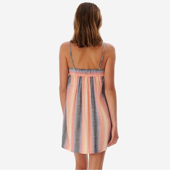 🆕 Rip curl Melting Waves Stripe Cover Up. Size XL. NWT - Picture 2 of 8